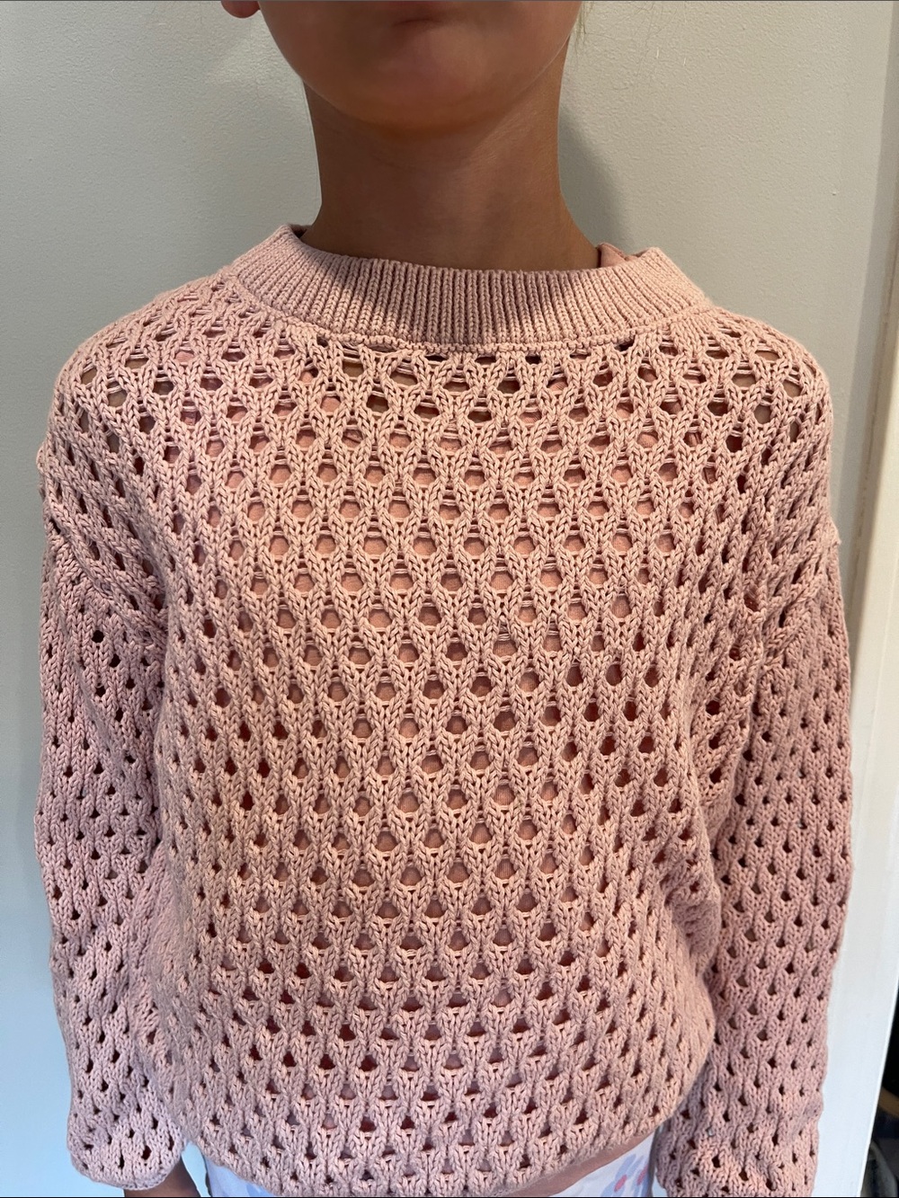 Jessica Simpson girls cotton sweater size 7